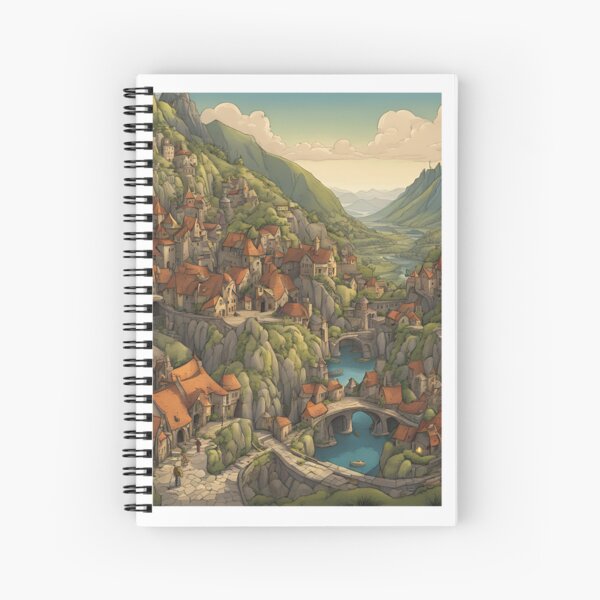 Aperçu de l'œuvre Image de la ville dans le film Le Hobbit créée et vendue par bosssp28.