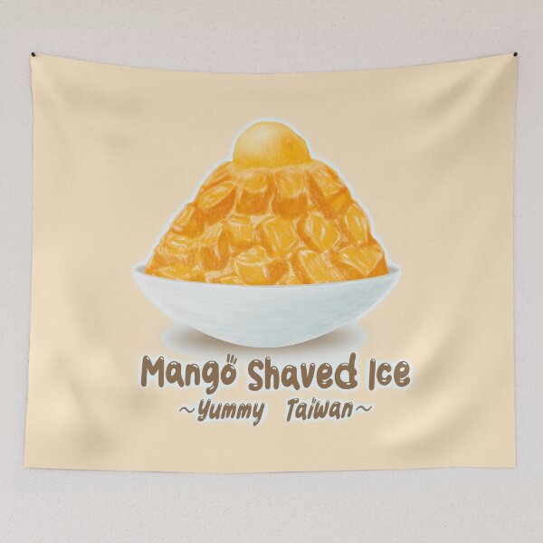 Item preview, Taiwan mango shaved ice~yummy taiwanese summer fruit designed and sold by jessie848v.