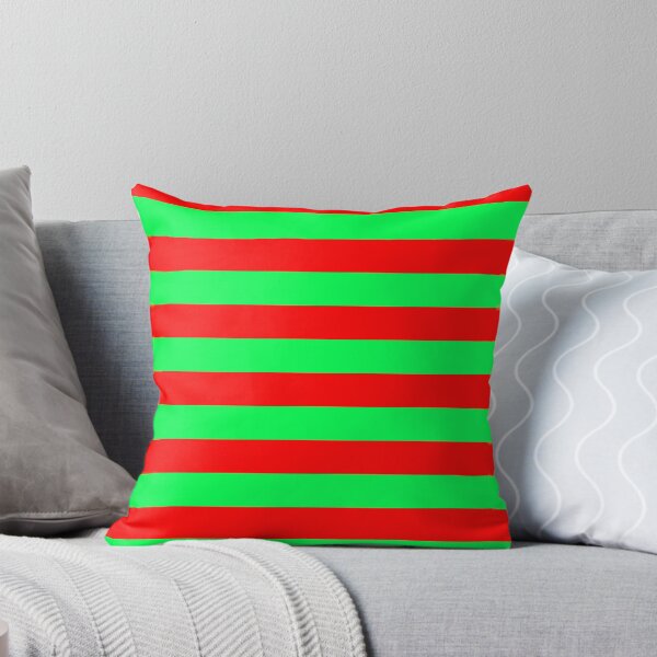 Item preview, Red Green Stripes designed and sold by PatternTitan.