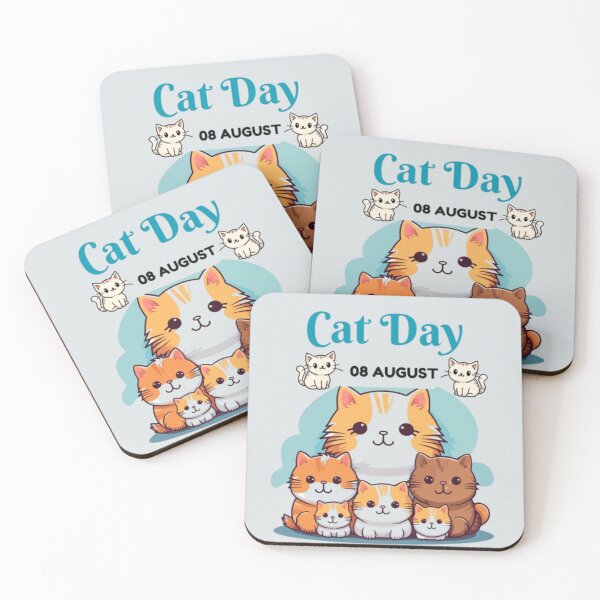 Item preview, Purrfect Day: Happy Cat Day!  designed and sold by ValsaArt.