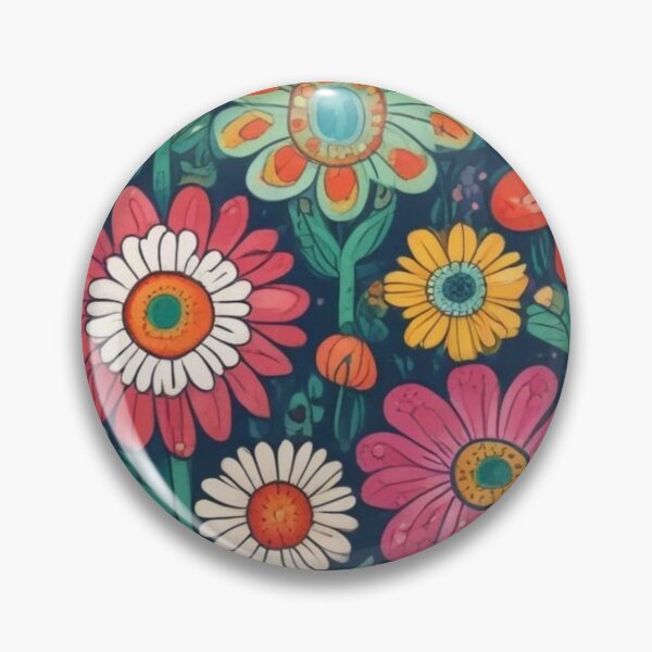 Artikelvorschau, Folkart Blumen entworfen und verkauft von GasconyPassion.