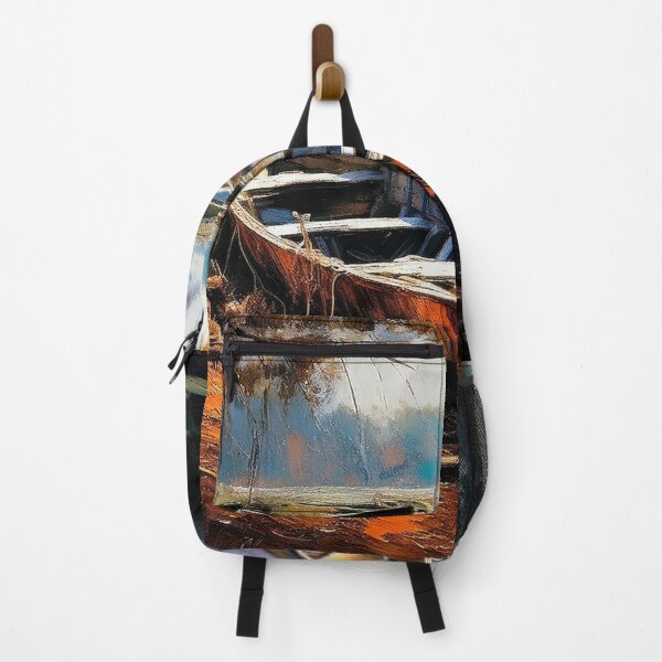 Item preview, Old boats decaying by the river designed and sold by Photography & Emotive Ai.