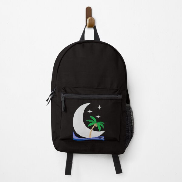 Item preview, crescent, moon, stars, wave and palm designed and sold by AA-designstore.