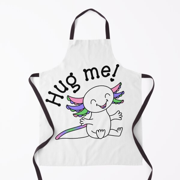 Item preview, Hug me! Cute Axolotl in Trigender Pride colors designed and sold by JoyfulJen.