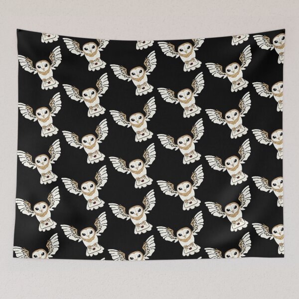 Item preview, cute magical owl chibi messenger kawaii designed and sold by NaiBalin.