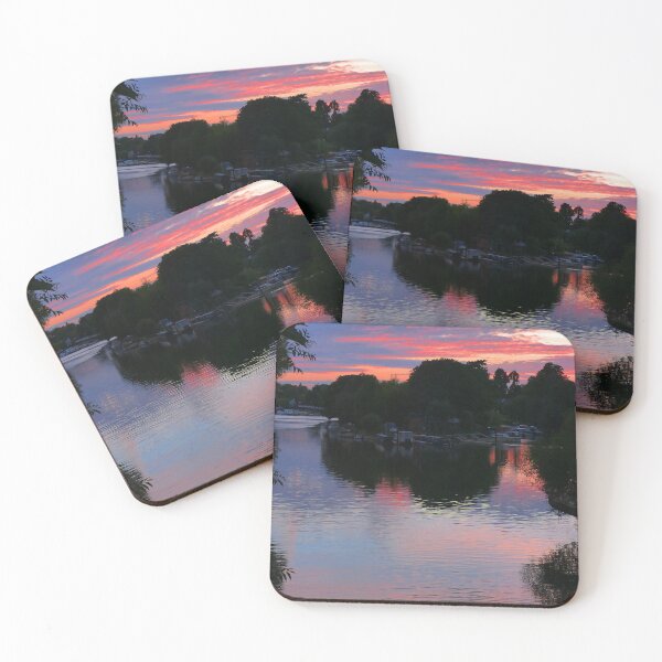 Item preview, Weybridge Surrey – Sunset Over the River Thames designed and sold by ThatSurreyLife.