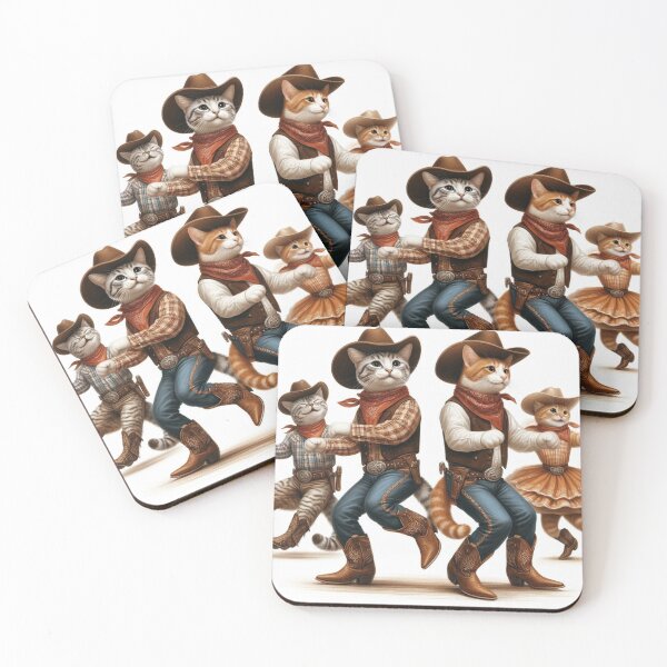 Item preview, Cowboy Cats 1 designed and sold by Sybille-Yates.