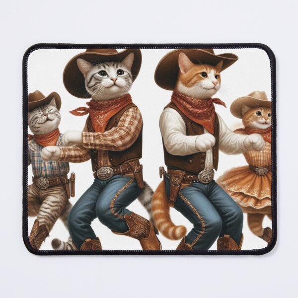 Item preview, Cowboy Cats 1 designed and sold by Sybille-Yates.