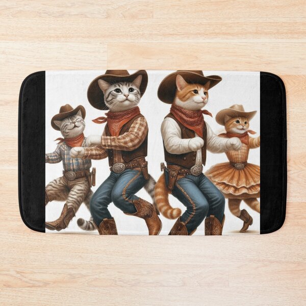 Item preview, Cowboy Cats 1 designed and sold by Sybille-Yates.