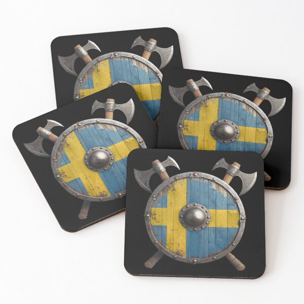 Item preview, Swedish Viking Shield Nose Heritage designed and sold by HolidayT-Shirts.