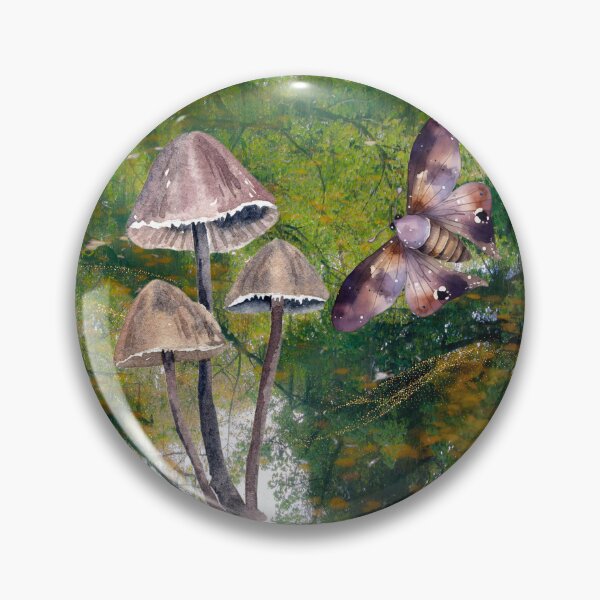 Artikelvorschau, Giftpilz, Waldpilz und Mondmotte entworfen und verkauft von WildWoodlandWitch.