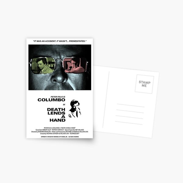 Item preview, Lieutenant Columbo - Death Lends A Hand designed and sold by Mr Reindeer.