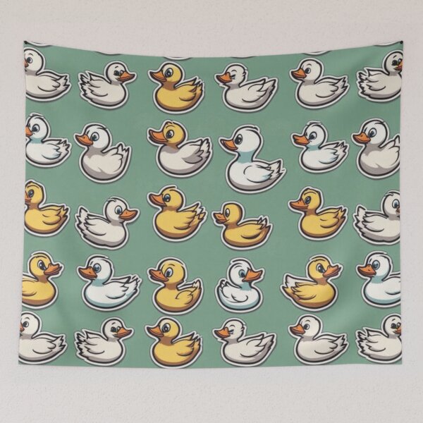 Item preview, Duck Pattern 3 designed and sold by Planetporridge.