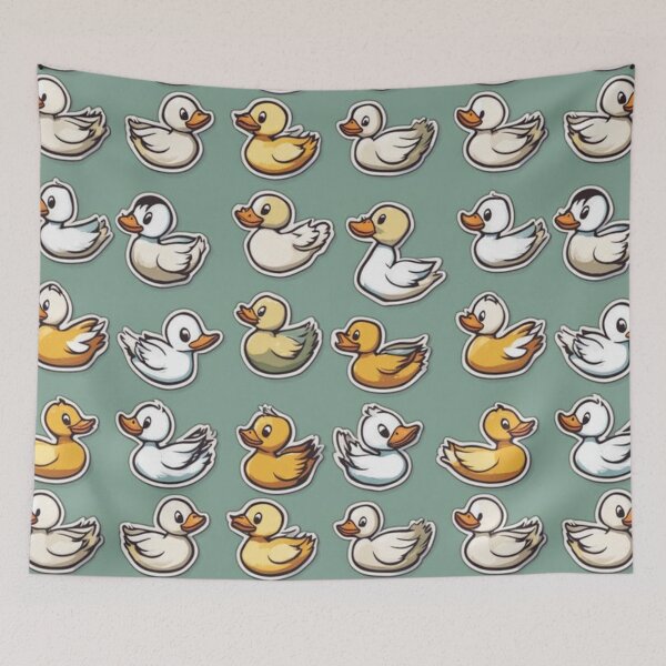 Item preview, Duck Pattern 4 designed and sold by Planetporridge.