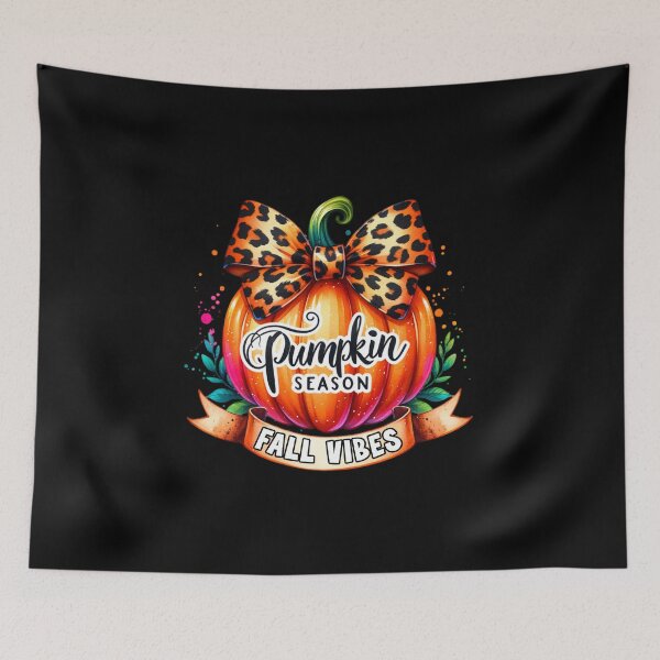 Item preview, "Pumpkin Season" – Retro Chic Autumn Design for T-Shirts, Mugs, Stickers & More ? designed and sold by artedigital99.