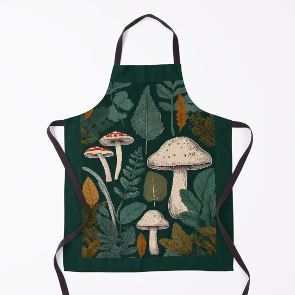 Item preview, CottageCore Mushrooms Woodland Fantasy designed and sold by aylastyle.