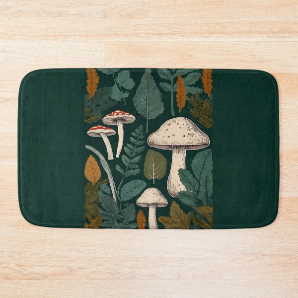 Item preview, CottageCore Mushrooms Woodland Fantasy designed and sold by aylastyle.