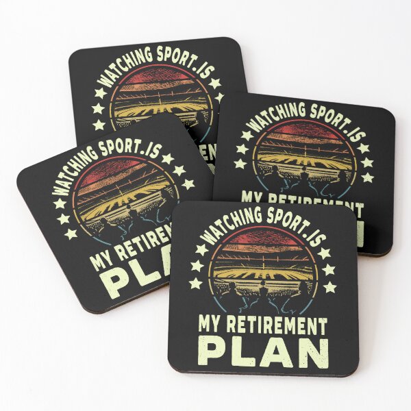 Item preview, Watching Sport Is My Retirement Plan Funny Retired Sport Quote designed and sold by saadabs.