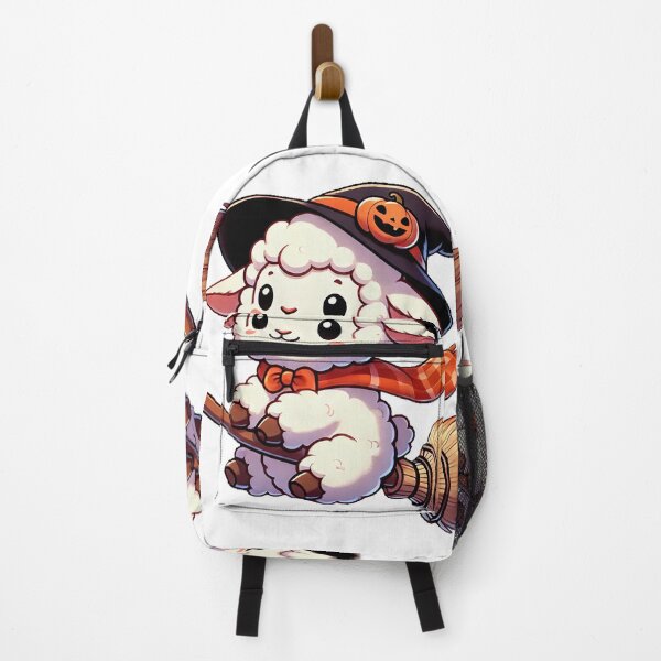 Item preview, Adorable Halloween Lamb on Broomstick designed and sold by Chokhdi289shop.