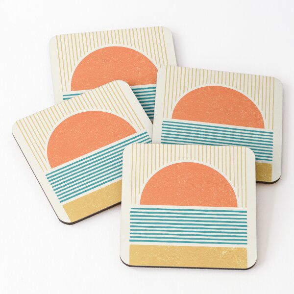 Item preview, Sunrise Beach Stripes designed and sold by moonlightprint.