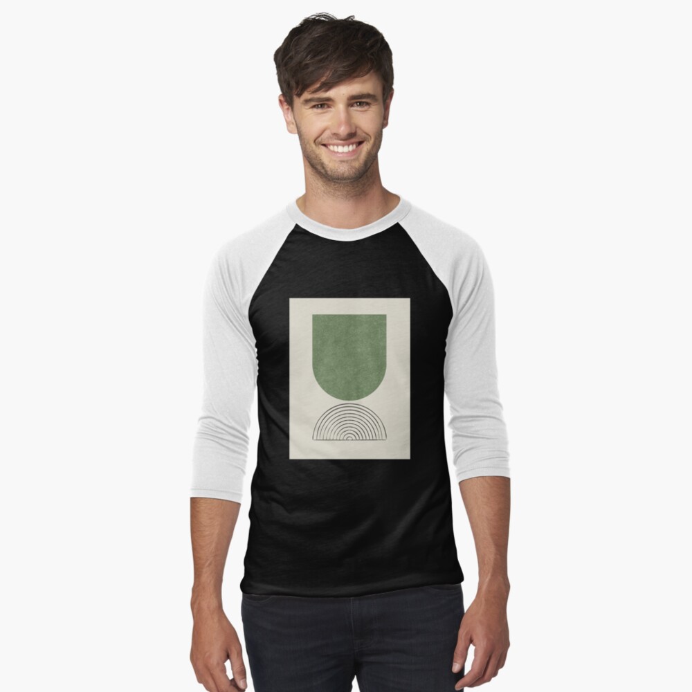 Item preview, Baseball ¾ Sleeve T-Shirt designed and sold by moonlightprint.