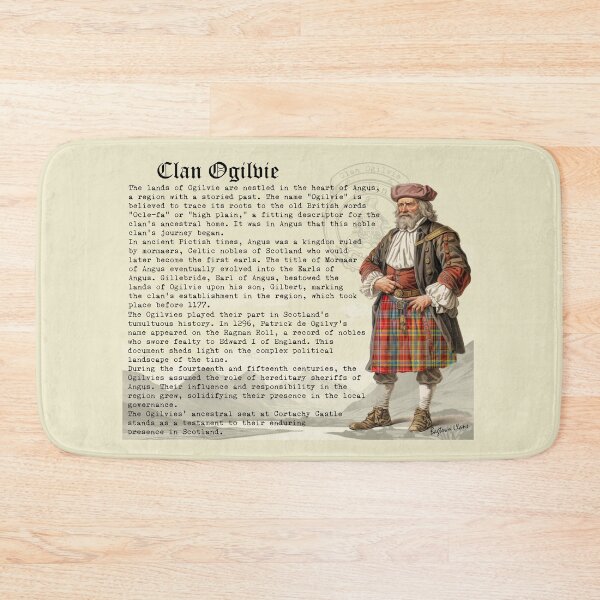 Item preview, Ogilvie Scottish Clan History  designed and sold by BagTown Clans.