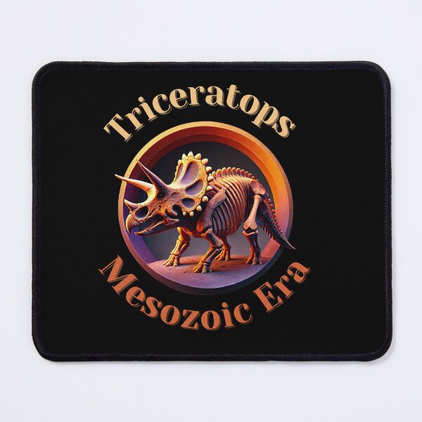 Item preview, Dinosaur Orange Purple Triceratops Fossil Mesozoic  designed and sold by ToxiCool.