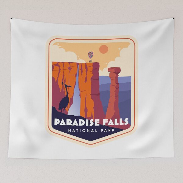 Item preview, Paradise Falls National Park designed and sold by Hanneliza.