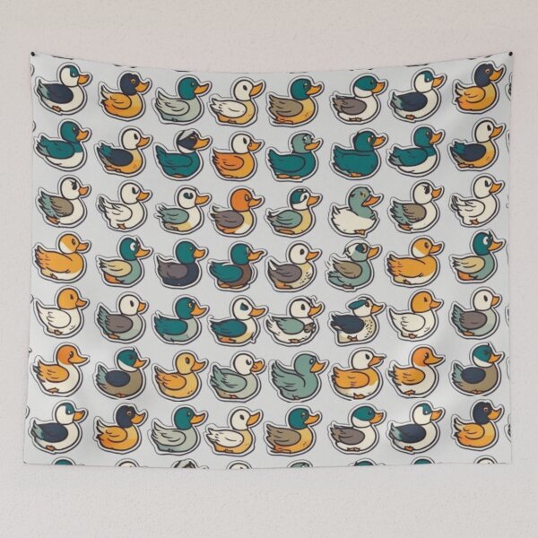 Item preview, Duck Pattern 7 designed and sold by Planetporridge.