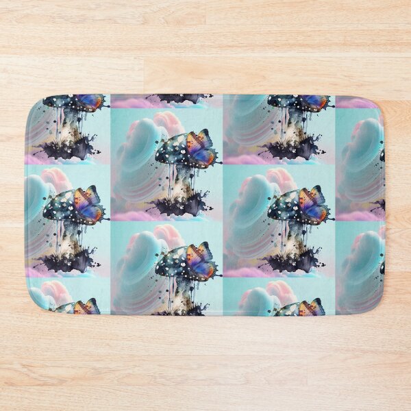 Item preview, Space Toadstool Mushrooms and Galactic Butterfly  designed and sold by WildWoodlandWitch.