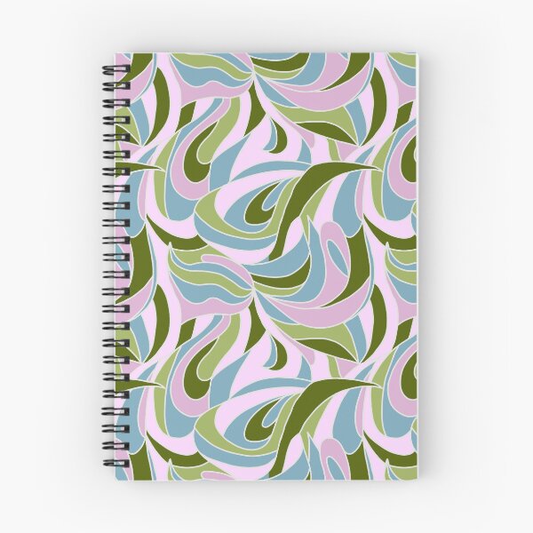 Item preview, Abstract Swirl - Green/Pink-24A-027 designed and sold by Cori Lang.