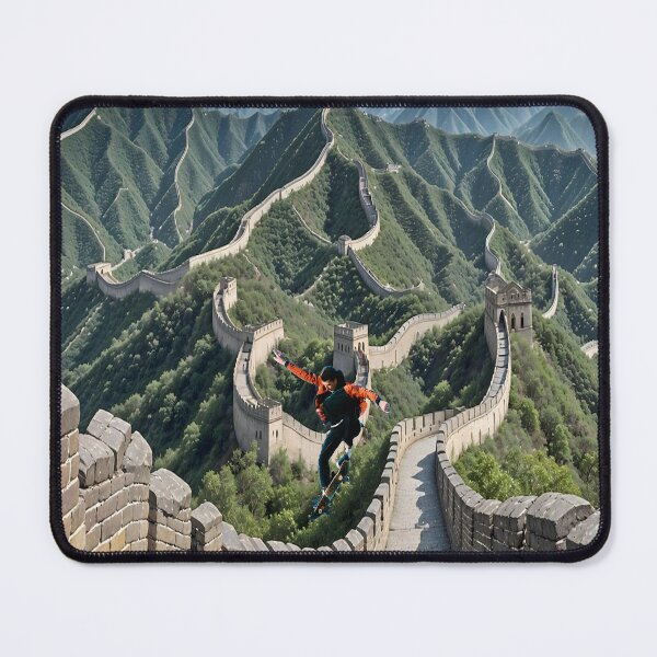 Item preview, Skate Wall Of China designed and sold by Surreallytee.