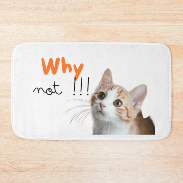 Item preview, Cat Why not  designed and sold by Savitrends.