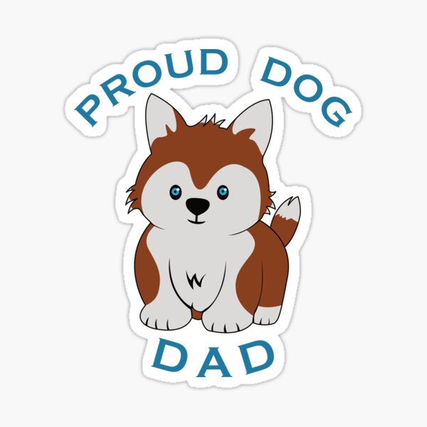 Item preview, Proud Dog Dad designed and sold by MiPa78.
