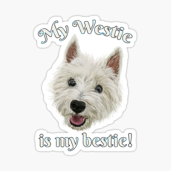 My westie best sale is my bestie