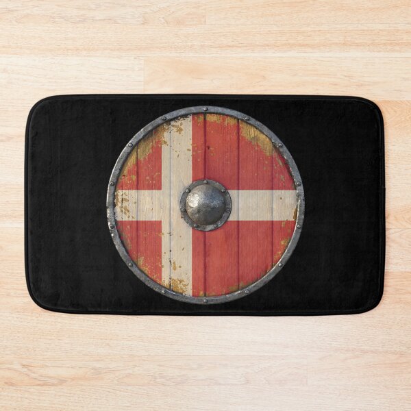 Item preview, Viking Battle-Scarred Danish Shield of Valor designed and sold by HolidayT-Shirts.