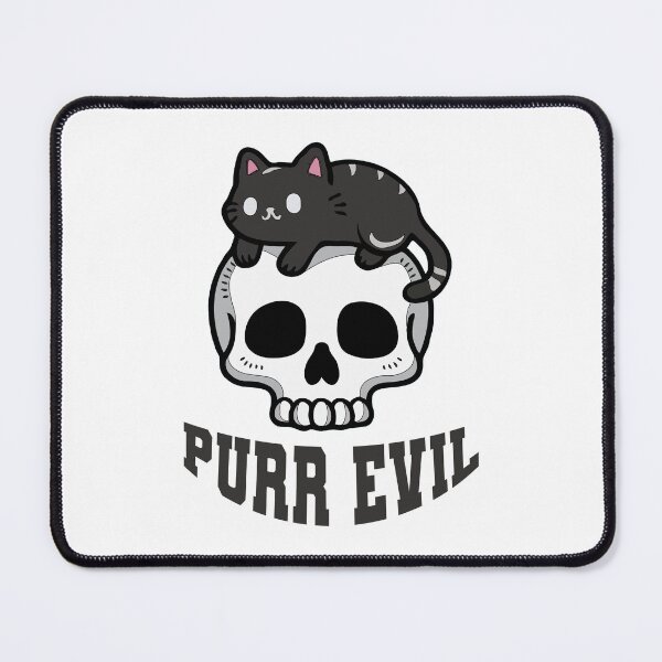 Item preview, Purr Evil Black Cat designed and sold by Kannan-Ravi.