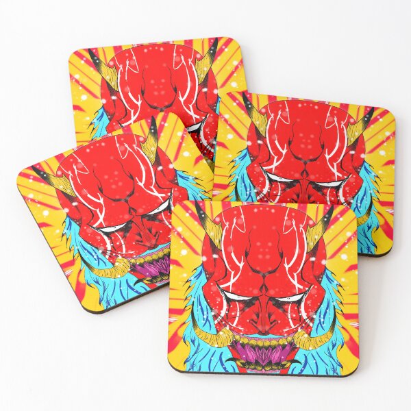 Item preview, oni mask designed and sold by greenmerchant.
