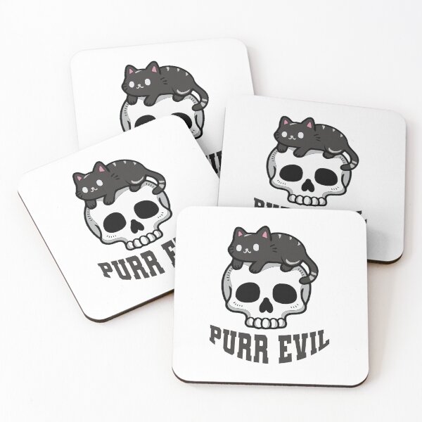 Item preview, Purr Evil Black Cat designed and sold by Kannan-Ravi.