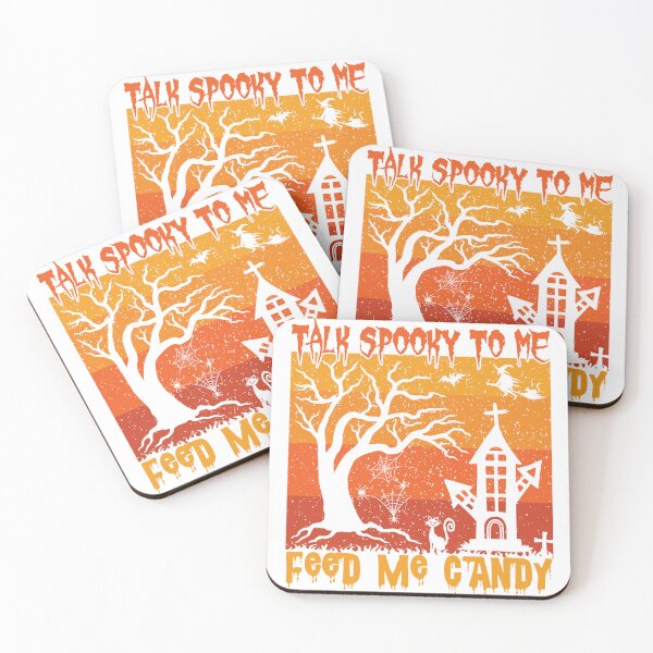 Item preview, Talk Spooky To Me Feed Me Candy T shirt, Halloween t shirt, Gift For Halloween Lover designed and sold by cookigraphic.