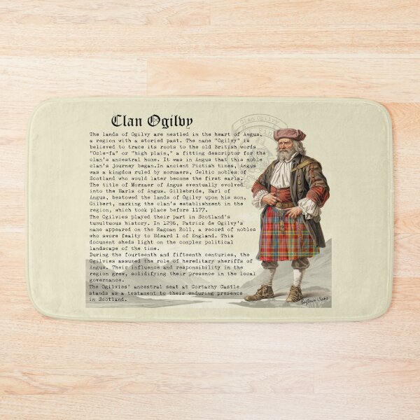 Item preview, Ogilvy Scottish Clan History  designed and sold by BagTown Clans.