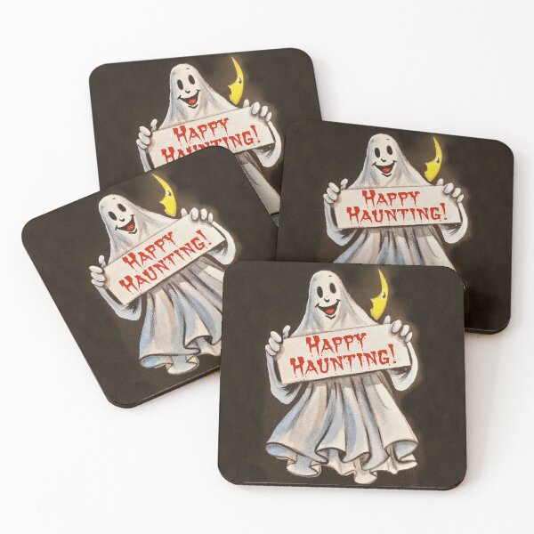 Item preview, Happy Haunting! Halloween Ghost Gift designed and sold by SSustainable.