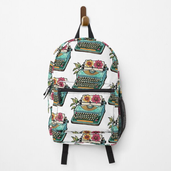 Item preview, Retro Vintage Typewriter Flowers designed and sold by GraphicsClub.