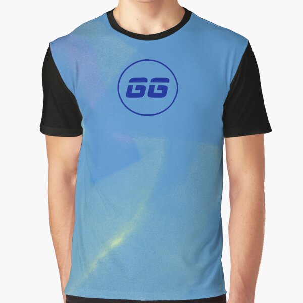SiegeGG - Light Blue Washed Graphic T-Shirt