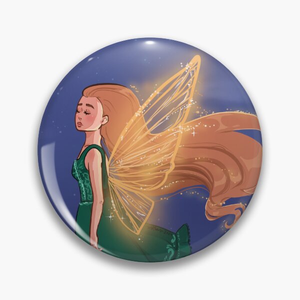 Item preview, Golden wings  fairy girl - Calm Summer Night designed and sold by Hardsara.