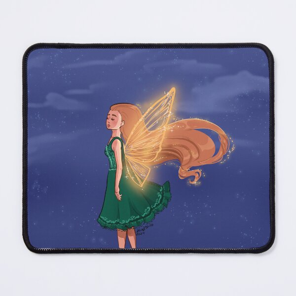 Item preview, Golden wings  fairy girl - Calm Summer Night designed and sold by Hardsara.