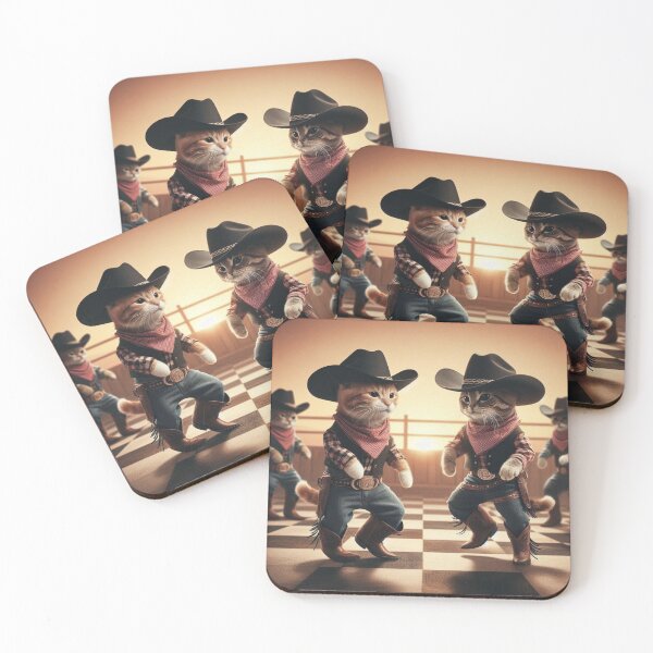 Item preview, Cowboy Cats 3 designed and sold by Sybille-Yates.