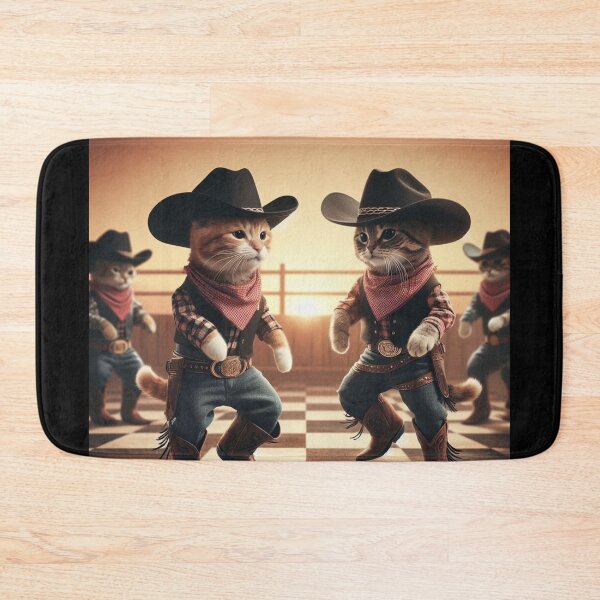 Item preview, Cowboy Cats 3 designed and sold by Sybille-Yates.