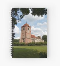 Church Landscape 1 Spiral Notebook