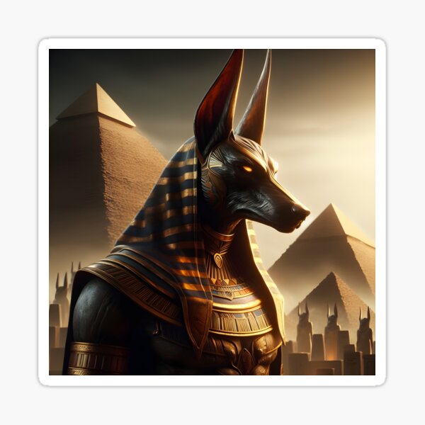 Item preview, Anubis God of the Dead designed and sold by GalleryBrisArt.